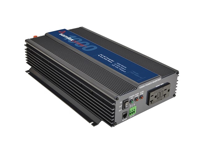 SAMLEX - 1,000 WATT PURE SINE WAVE INVERTER WTH DUAL GFCI AC OUTLETS