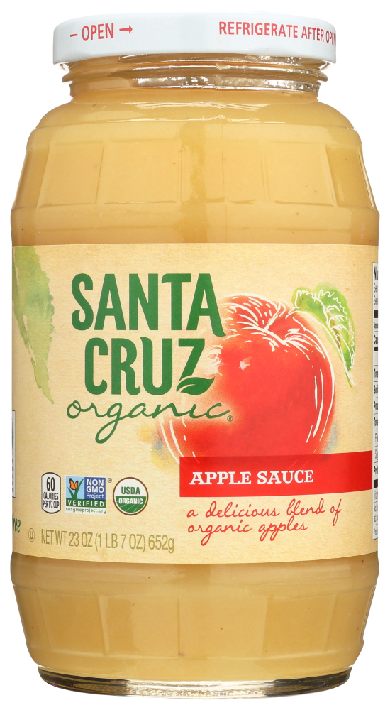 Santa Cruz Applesauce (12x23 Oz)