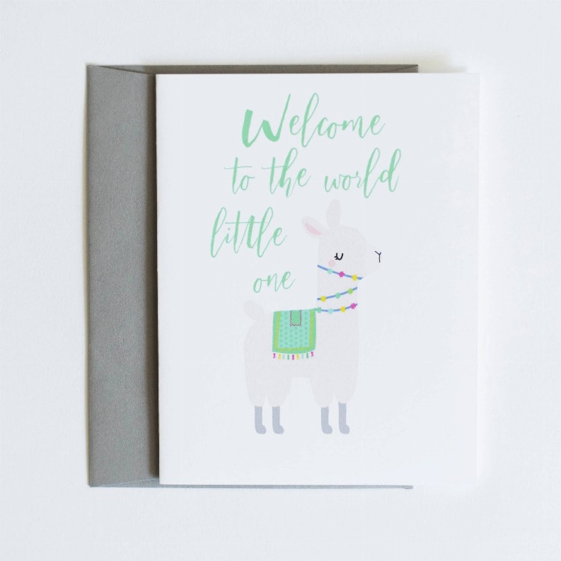 Welcome To The World Little One Card