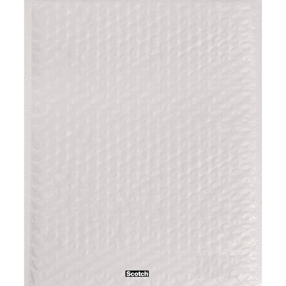 Scotch Poly Mailers - #1 - 7 1/4" Width x 12" Length - Poly - 25 / Carton - White