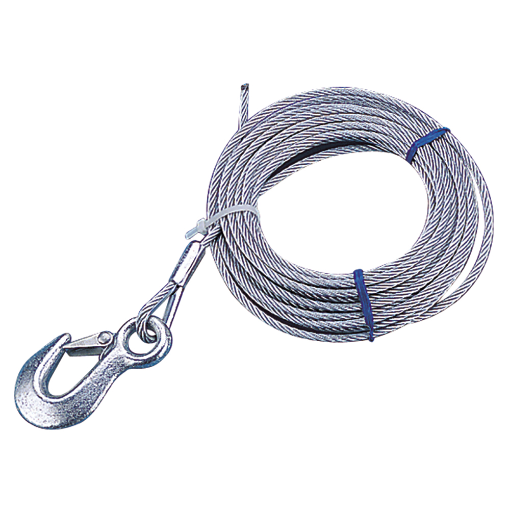 Sea-Dog Galvanized Winch Cable - 3/16" x 20'