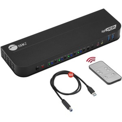 4x1 HDMI 4K KVM USB3 Switch