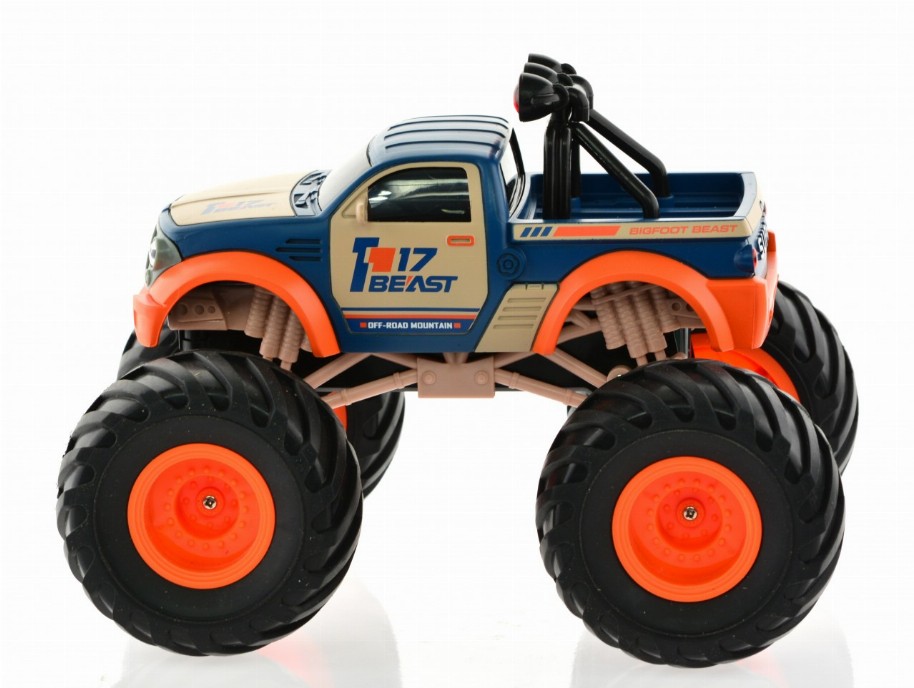 1:18 Big Wheel Racing Truck with Lights & Sounds