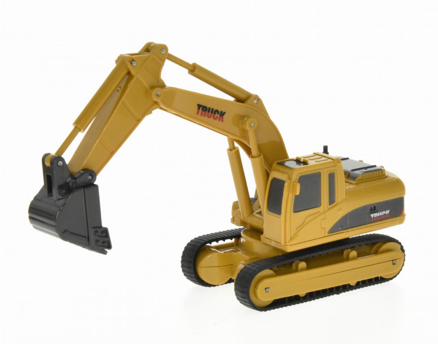 1:64 scale RC construction series - Yellow excavator