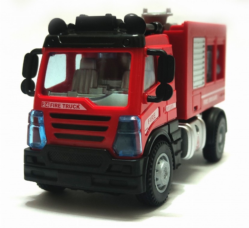 2.4G 1:64 scale RC fire Truck with lights and sound