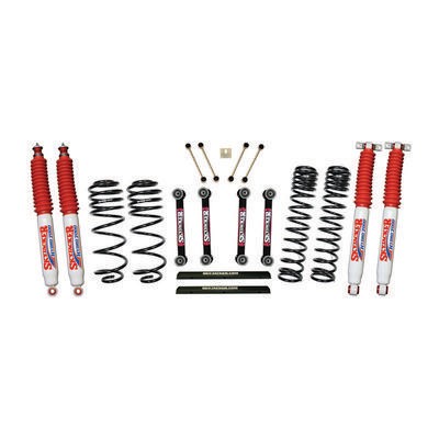 4IN DUAL RATE LONG TRAVEL W/OE STYLE F&R LINKS&HYDRO 7000 SHOCK TJ/LJ