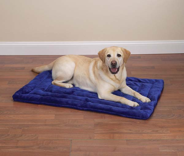 Slumber Pet Plush Mat - 26x17in Gray