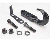 76-06 CJ & WRANGLER (YJ/TJ/LJ) TOW HOOK KIT - BLACK