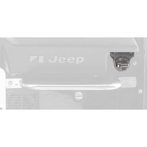 7695 CJ & WRANGLER (YJ) INSIDE WINDSHIELD BRACKETS  STAINLESS STEEL