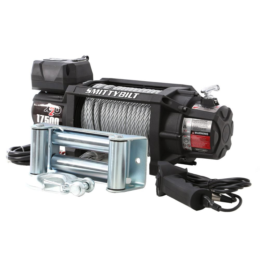 X2O GEN2 17.5K WATERPROOF WIRELESS WINCH W/STEEL CABLE