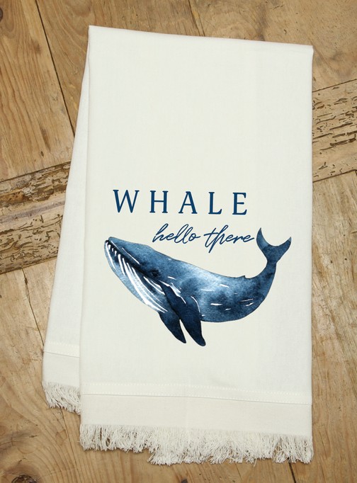 Whale Hello There / Kitchen Towel