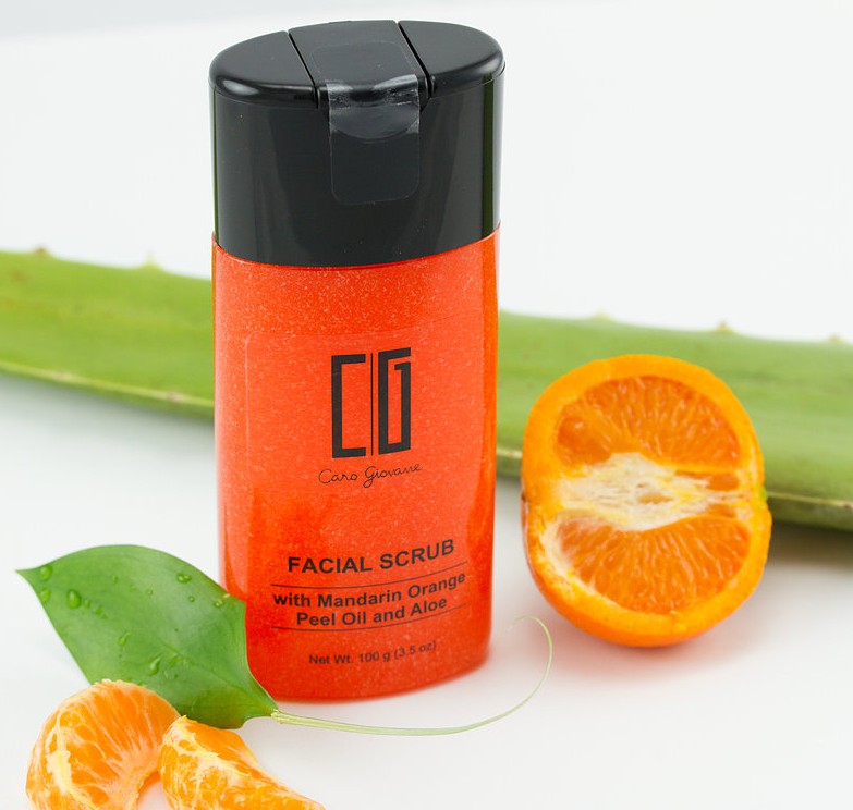 Mandarin and Aloe Facial Scrub