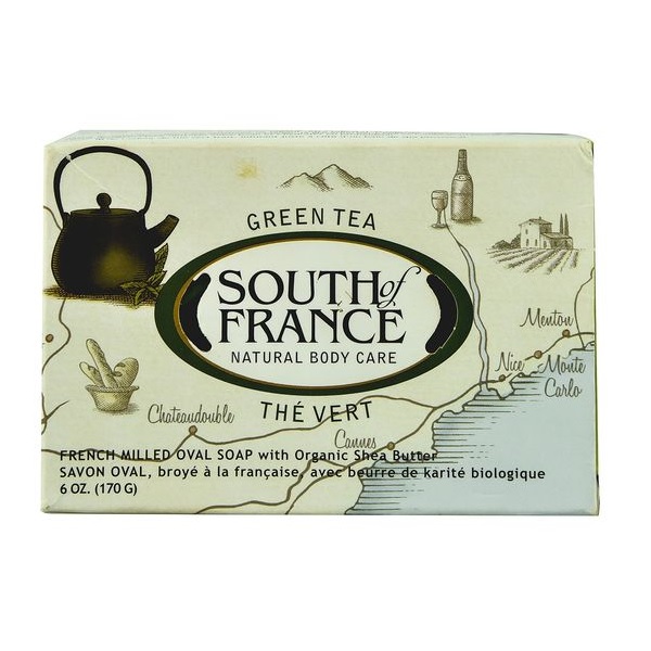 South of France Bar Soap Green Tea (1x6 OZ)