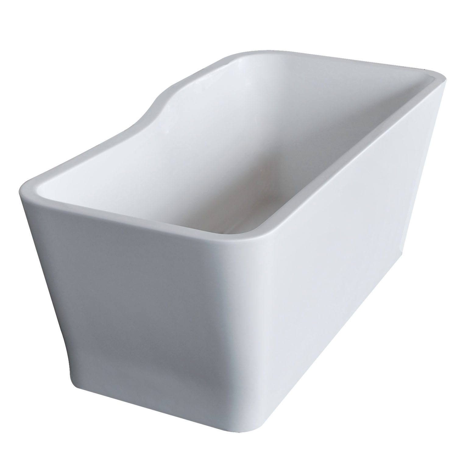 Vida Collection 32 x 69 in. Rectangle Acrylic Freestanding Bathtub