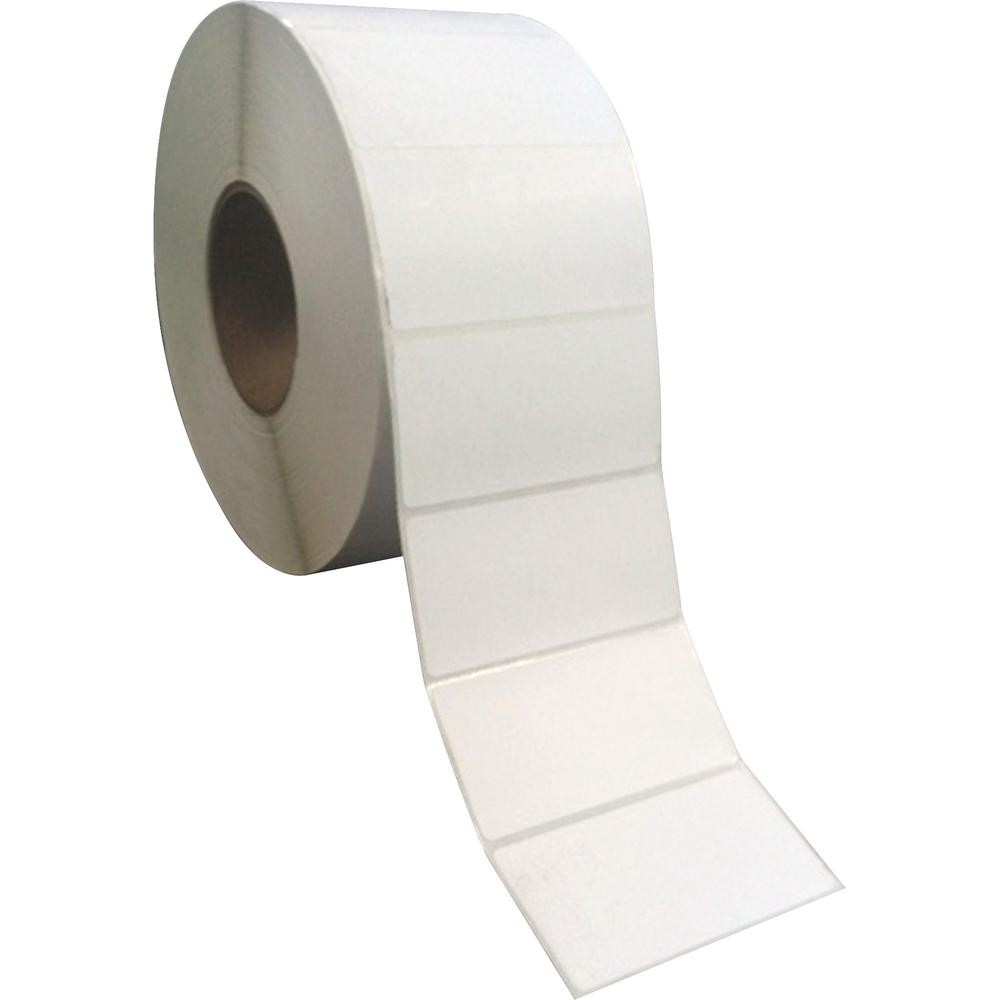 Sparco Direct Thermal Labels - 4" Width x 2" Length - Rectangle - Direct Thermal - White - 12000 Total Label(s) - 12000 / Carton