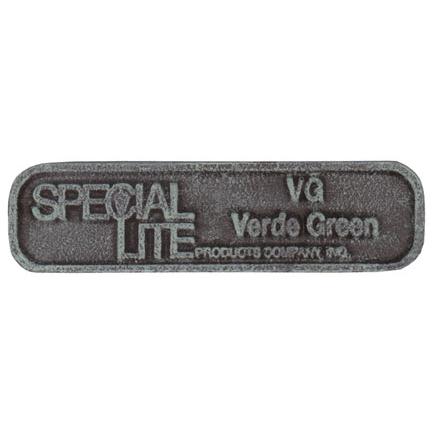 SAP-4110-VG Floral Address Plaque