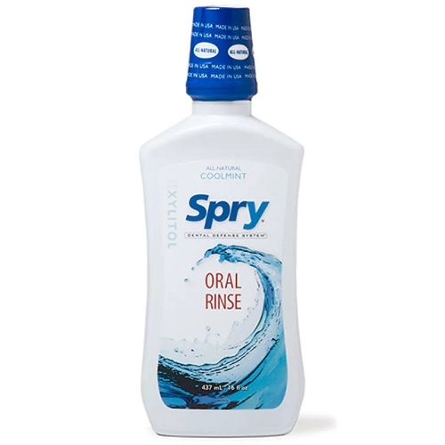 Spry Oral Rinse Cool Mint (1x16 OZ)