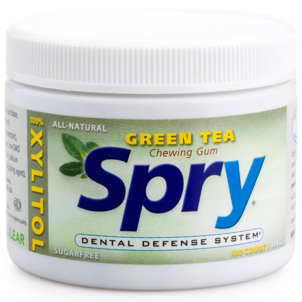 Spry Green Tea Gum (1x100 Ct)