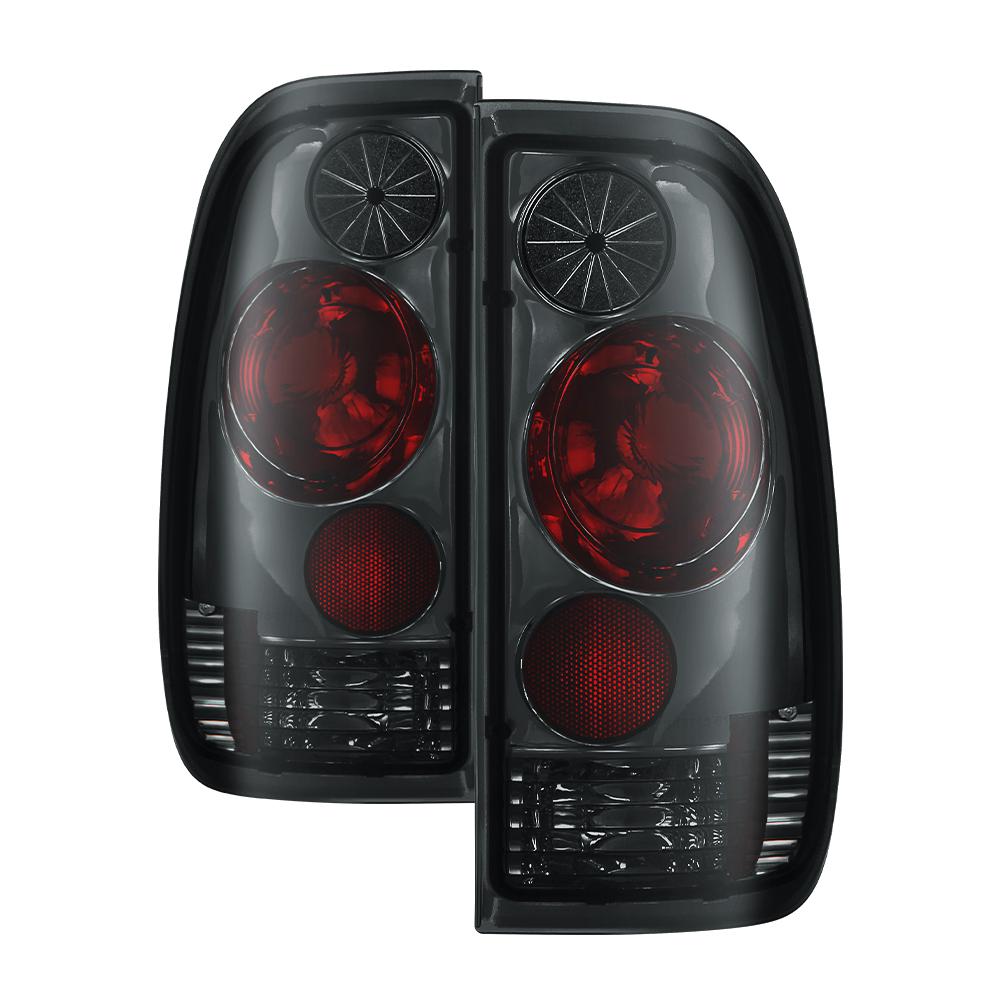 97-03 F150 STYLESIDE/ 99-07 F250/350/450/550 SUPER DUTY EURO STYLE TAIL LIGHTS-S