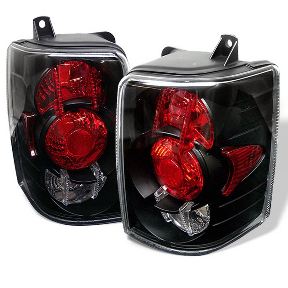 93-98 GRAND CHEROKEE EURO STYLE TAIL LIGHTS-BLACK