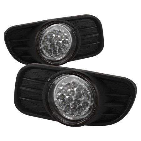 99-04 GRAND CHEROKEE LED FOG LIGHTS W/SWITCH-CLEAR