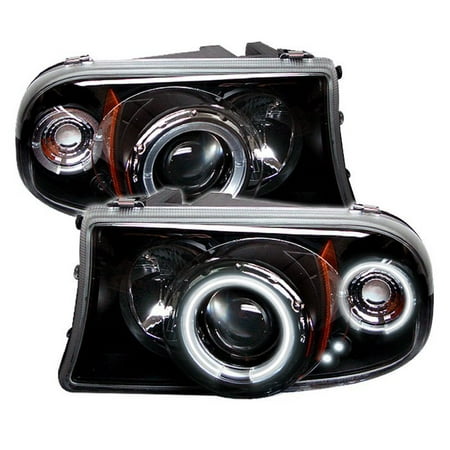 9704 DAKOTA/9803 DURANGO 1PC PROJECTOR HEADLIGHTSCCFL HALOLED ( REPLACEABLE