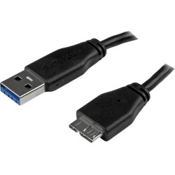 6' Slim USB 3.0 Micro B Cable