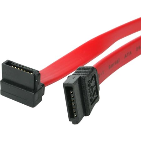 12" Right Angle SATA Cable