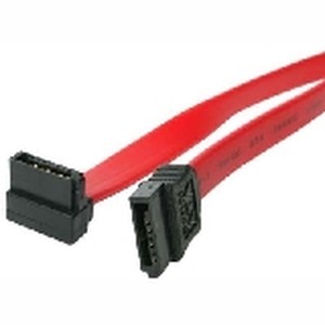 18" Right Angle SATA Cable