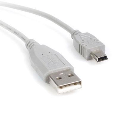 1' Mini USB 2.0 Cable