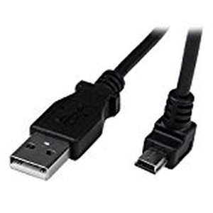 2m Down Angle Mini USB Cable