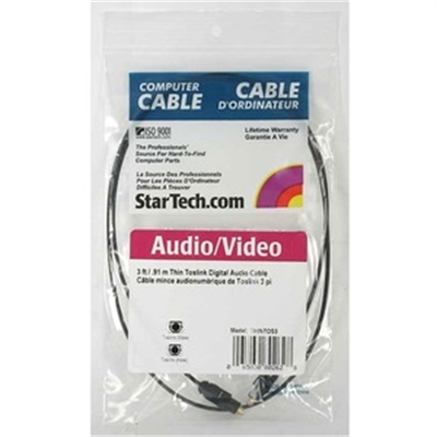 3' Thin Toslink Cable