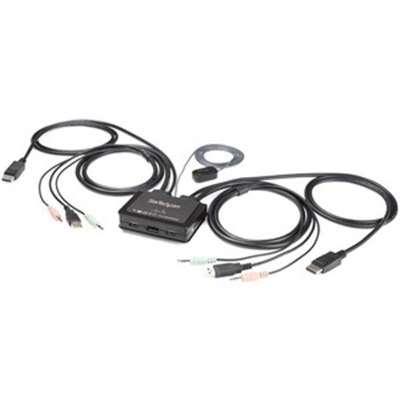 2 Port DisplayPort KVM Switch