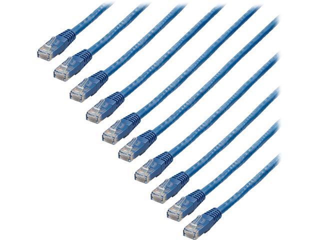 6 ft CAT6 Cable Pack Blue