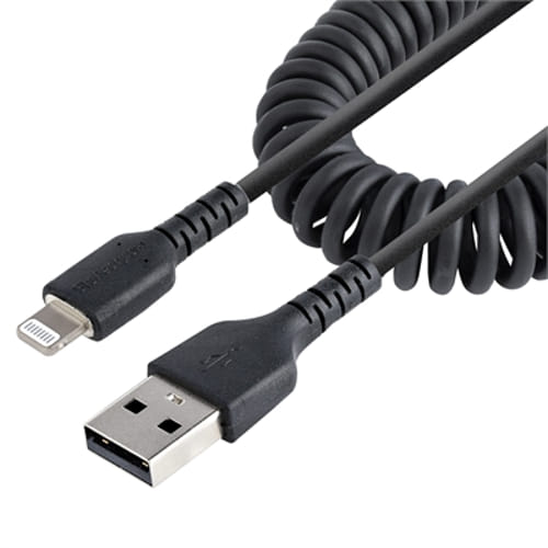 USB to Lightning Cable Coiled