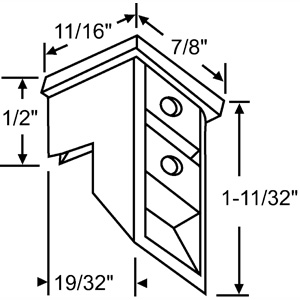 Top Sash Guide, 50-Pack