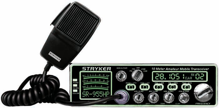 80-90 WATT 10 METER AM/FM/SSB/PA RADIO W/7 COLORS