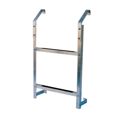 Ultra Protect Model 2ESL 2-Step Aluminum Basement Window Well Egress Escape Ladder