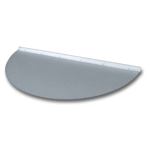 Ultra Protect Model SR400-C 41" x 19" Clear Semi-Round Polycarbonate Basement Window Well Cover