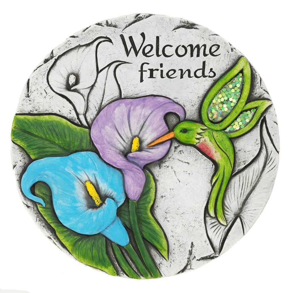 Welcome Friends Stepping Stone