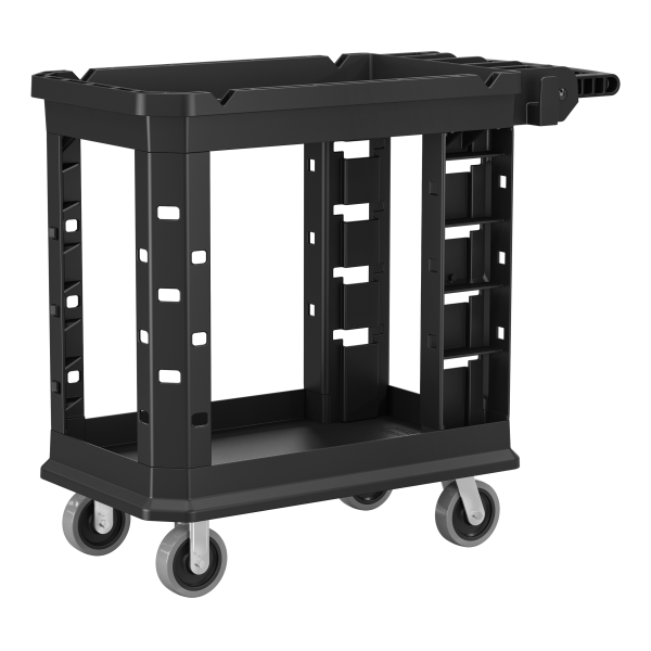 PLASTIC UTILITY CART HEAVY DUTY19X37