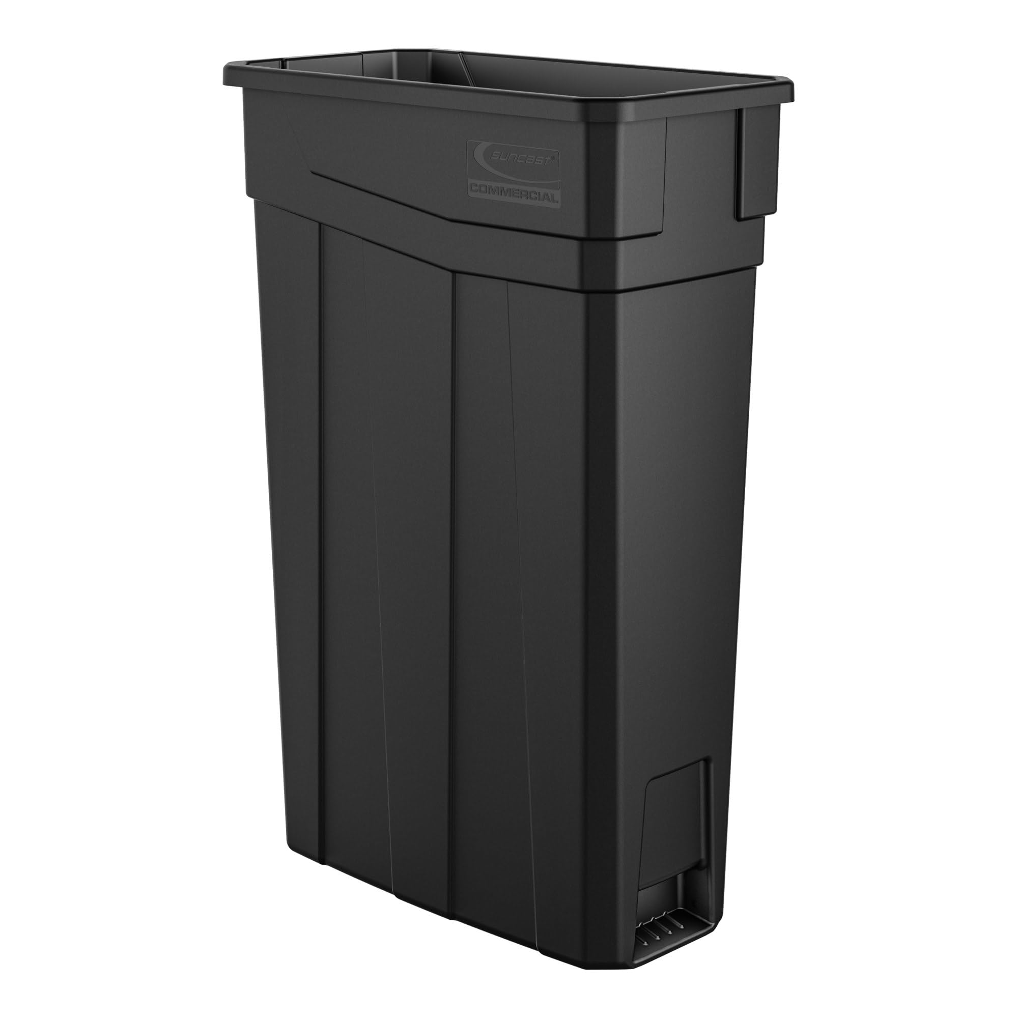 TRASH CAN NARROW 20X30BLACK