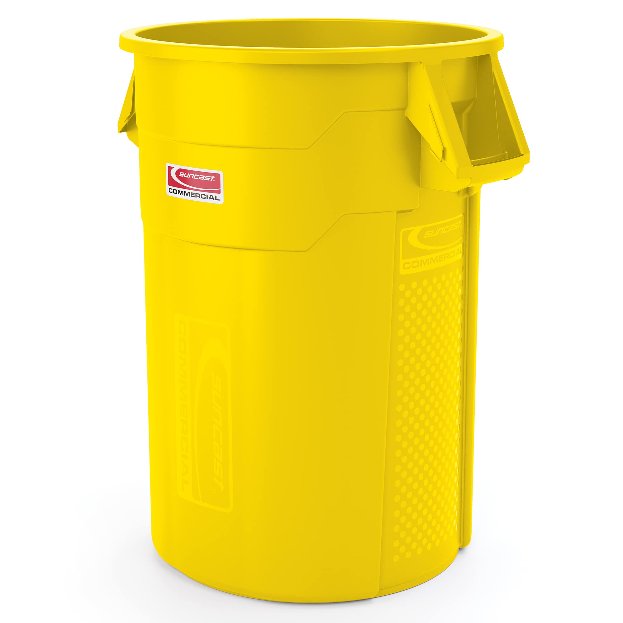 TRASH CAN UTILITY 44 YELLOW