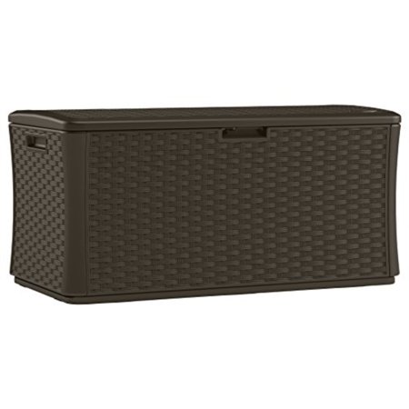 134 Gal Deck Box, Wicker