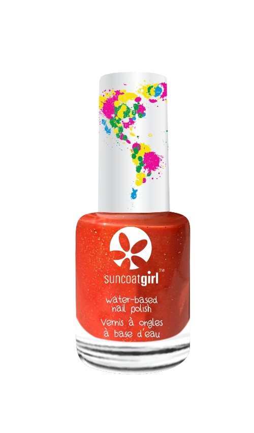 Suncoatgirl water-based peel off nail polish for kids