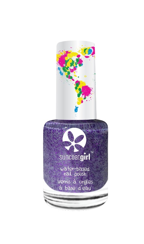 Suncoatgirl water-based peel off nail polish for kids