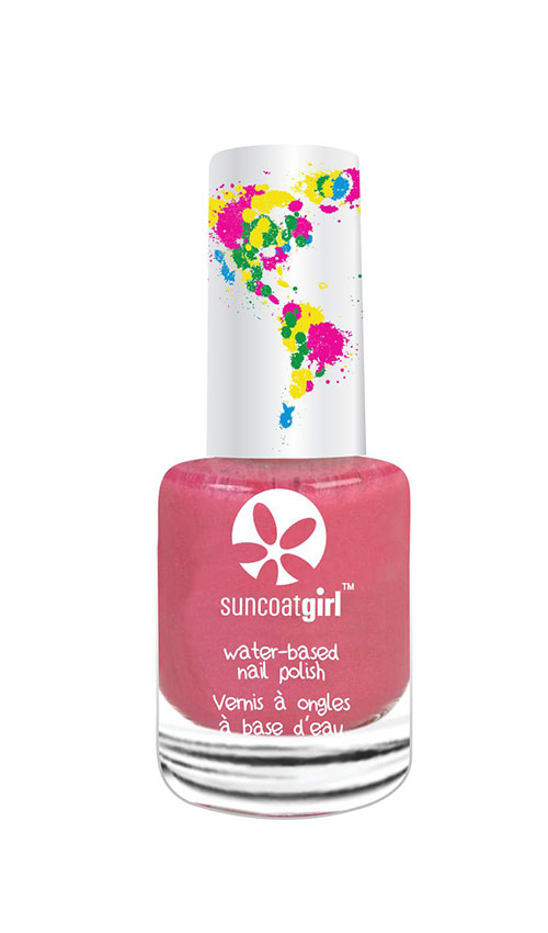 Suncoatgirl water-based peel off nail polish for kids