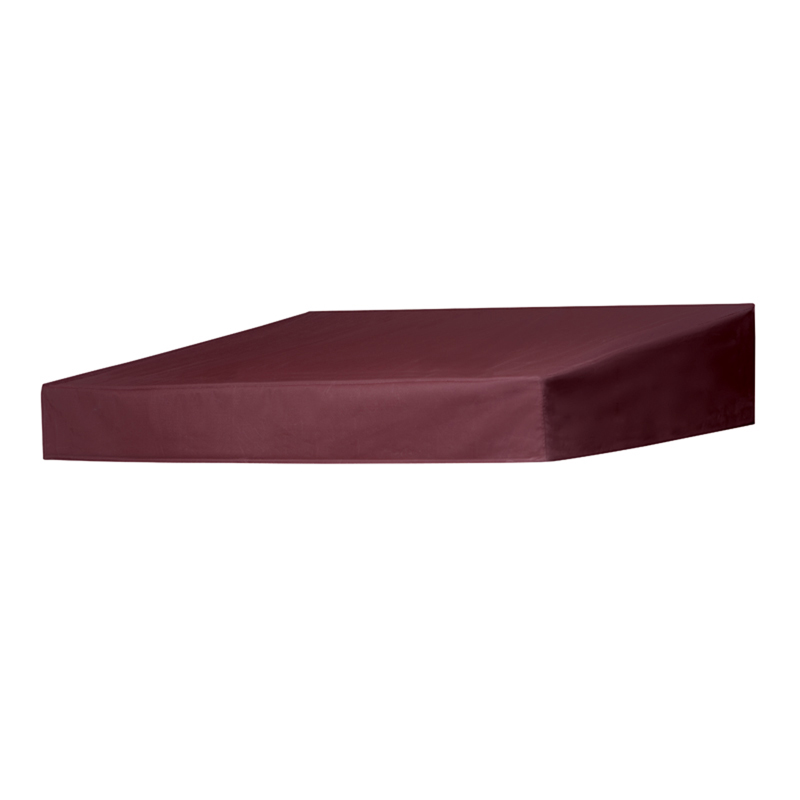 6' Classic Door Canopy in a Box Burgundy