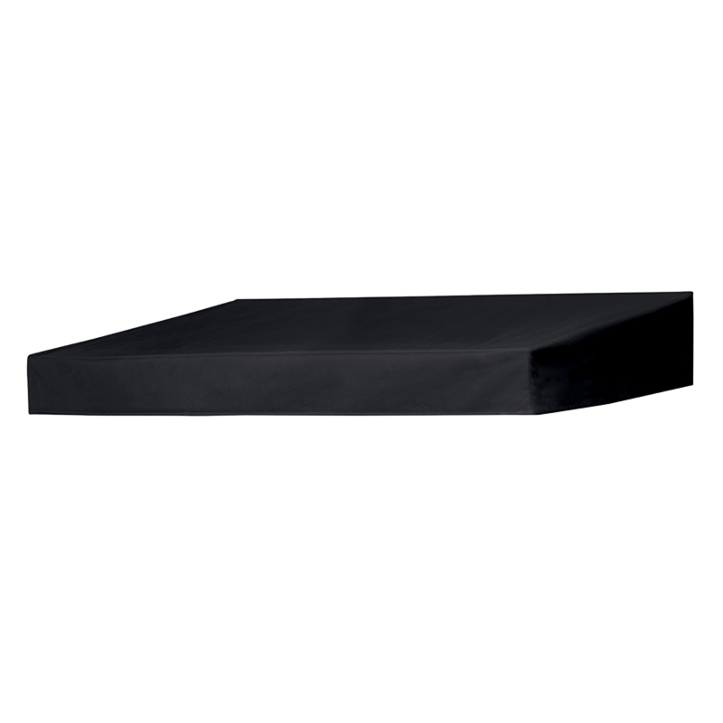 8' Classic Door Canopy in a Box Replacement Cover ONLY-Ebony