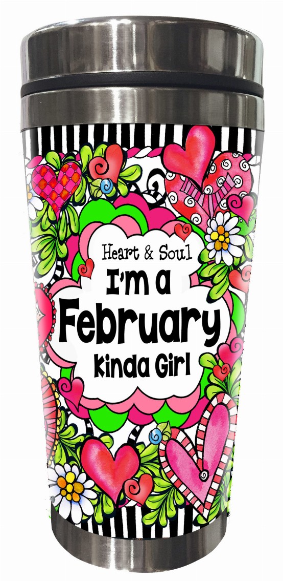 Month of Year Stainless Steel Tumbler